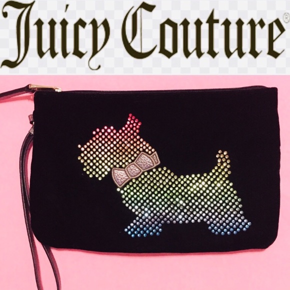Juicy Couture Handbags - SALE NWOT Juicy Couture velvet wristlet